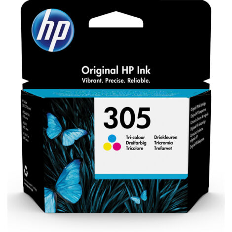 HP 305 original cyan, magenta, jaune 1 pièce(s)