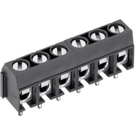 Bornier à vis PTR Hartmann AKZ500/10DS-5.08-V 50500100134E 1.50 mm² Nombre de pôles 10 gris 1 pc(s) D29002 (1/2)