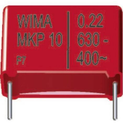 Wima MKP1G041006D00KSSD 1 pc(s) Condensateur à film MKP sortie radiale 1 µF 400 V/DC 10 % 27.5 mm (L x l x H) 31.5 x 13 x 24 mm W30635 (1/2)