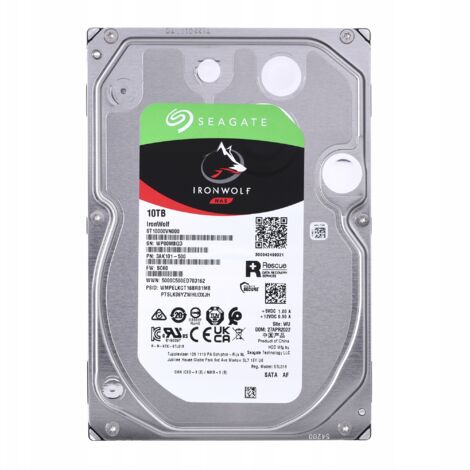 Disque dur Seagate NAS IronWolf 10 To 3,5 ST10000VN000