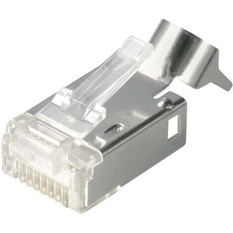 Connectique RJ45 CAT 6a Metz Connect 1401505010-E RJ45 mâle, droit Pôle: 8P8C 1 pc(s) D22424 (1/5)