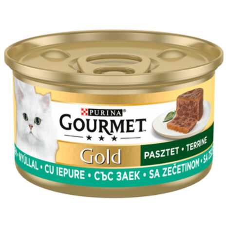 GOURMET GOLD - Pâté aux morceaux de lapin 85g
