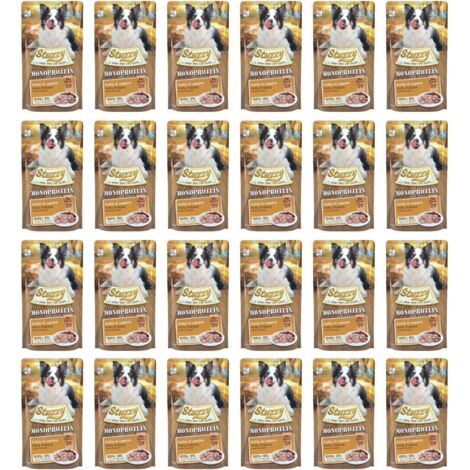 STUZZY Sachet de poulet frais monoprotéiné sans céréales 24 x 150 g