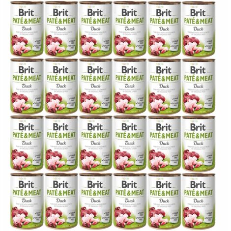 BRIT NOURRITURE HUMIDE POULET DINDE CANARD 400 G S9111141