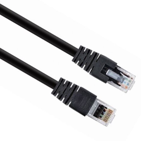 Gembird PP12-3M/BK câble réseau Noir Cat5e U/UTP (UTP) (1/5)