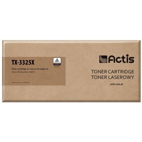 Toner Actis TX-3325X (remplacement pour Xerox 106R02312  Standard  11 000 pages  noir)
