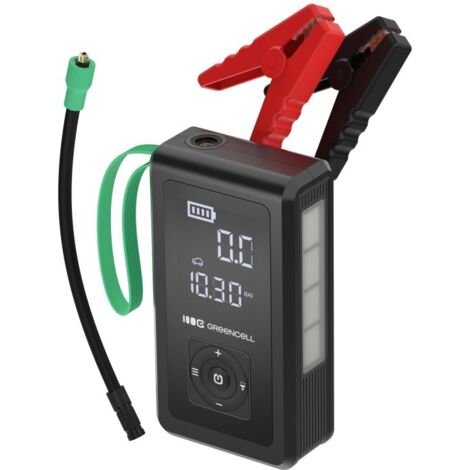 Batterie externe Green Cell CJSGC03 Lithium-Ion (Li-Ion) 8 000 mAh Noir, Vert clair (1/5)