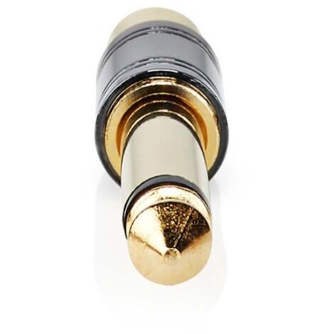 CABW23935BKG Adaptateur mono audio 6.35 mm Mâle RCA Femelle Plaqué or Droit Métal Métal 1 pièces Boîte (1/5)