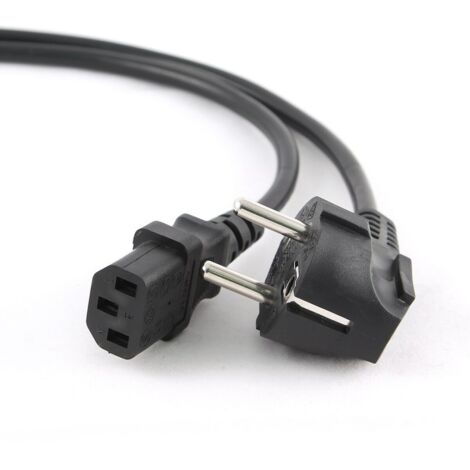 Gembird PC-186-VDE-3M cordon d'alimentation avec approbation VDE 3 mètres noir (1/5)
