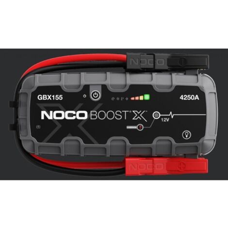 Démarreur de secours 4250 A – Lithium-Ion pour moteurs essence jusqu'à 10 L – Recharge ultra-rapide USB-C en 2,7 h – Lampe de poche intégrée – Noco (1/10)