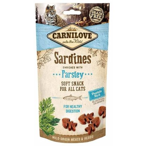 CARNILOVE SOFT SNACK - SARDINES ET PERSIL - LOT DE 4 111377