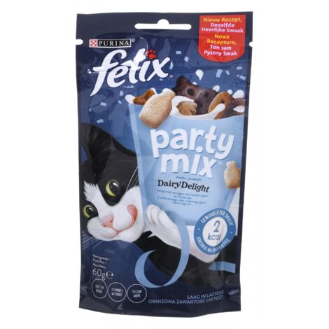 FELIX PARTY MIX DÉLICES LACTÉS - 60G - FRIANDISES POUR CHAT 12337132
