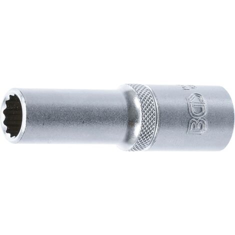 BGS Douille douze pans profonde entraînement carré intérieur 12,5 mm (1/2") SW 12 mm - 10662 (1/3)