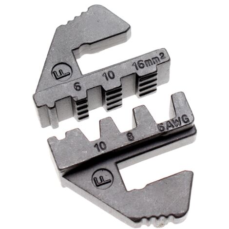 BGS Mâchoires de sertissage pour gros embouts isolés pour art. 1410 / 1411 / 1412 - 1410-F (1/2)