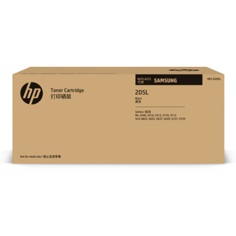 Samsung MLT-D205L High-Yield Black Original Toner Cartridge Cartouche de toner 1 pièce(s) (1/3)
