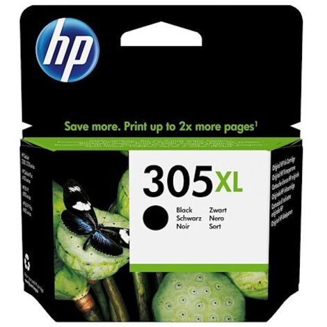 HP 305XL Cartouche d'encre authentique grande capacité noir (1/5)