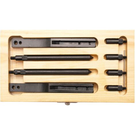 Bgs Technic – Accessoires pour pied à coulisse – Coffret en bois avec 2 bras de mesure et pointes longues/courtes – Mesures précises pour composants coniques (1/2)