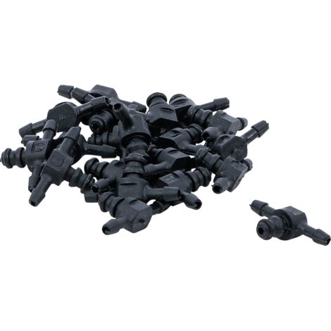 BGS Jeu de connecteurs en plastique en forme de T 20 pièces - 8107-20 (1/4)