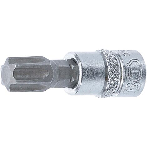 BGS Embout de tournevis à emmanchement carré 6,3 mm (1/4") profil T (pour Torx) T50 - 2164-T50 (1/2)