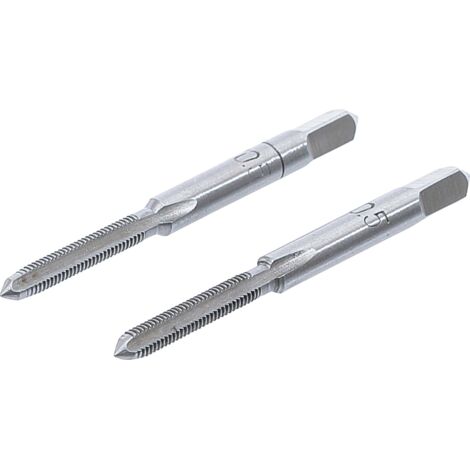 Tarauds et filières pré-taraud et filière M3 x 0,5 2 pièces BGS (1/2)