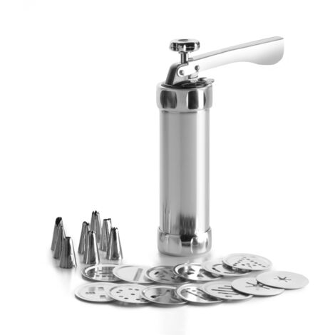 Machine à churros inox 21 accessoires – Aluminium de haute qualité – Prise en main intuitive – Facile à nettoyer – Ibili