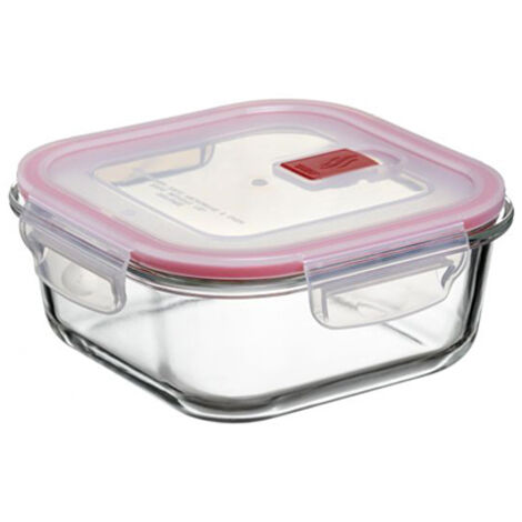 Récipient hermétique carré en borosilicate 800 ml 1161409 tatay (1/2)