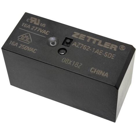 Zettler Electronics AZ762-1AE-24DE Relais pour circuits imprimés 24 V/DC 16 A 1 NO (T) 1 pc(s) (1/2)