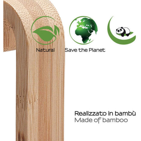 GEDY 20263500900 MERLINO Percha Natural - ref: 20263500900 (1/2)