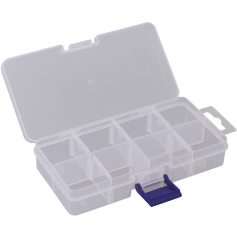 Quadrios 23SA083 Mallette de rangement (L x l x H) 13.6 x 7 x 2.7 cm Nombre de compartiments: 8 séparations variables Contenu 1 pc(s) V906293 (1/5)