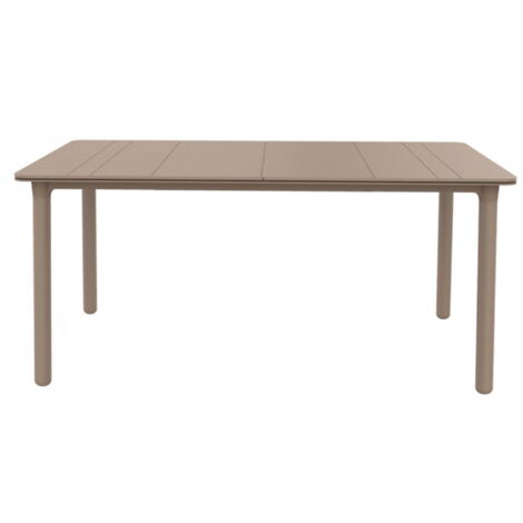 Garbar – Table rectangulaire 160x90 cm pour 2 à 4 personnes – Polypropylène – Résistante aux intempéries et UV – Design moderne léger