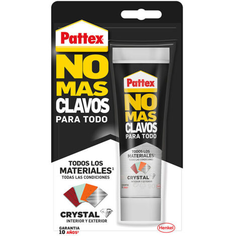 Pattex Verre Sans Clous Colle Extra Forte Pour Verre Sans Percer - Générique (1/2)