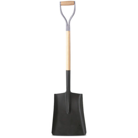 Bêche carrée à manche annulaire en bois 82960 rubi (1/3)