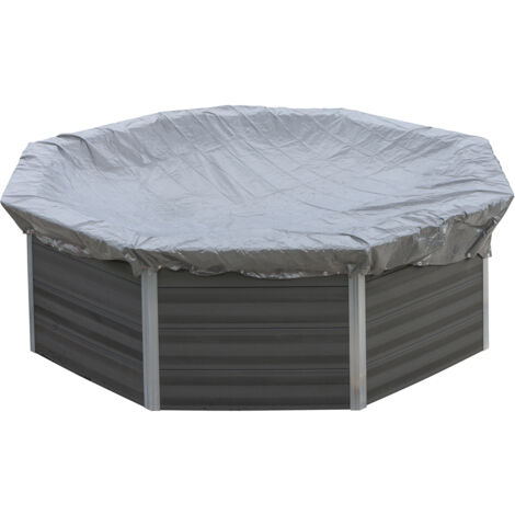 Bâche hiver 580g/m² pour piscine composite ronde KPCO41 de 410cm de diamètre