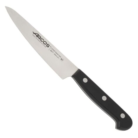 Couteau à fromage Arcos Universal 281704 Nitrum Steel, avec Mango Polyoxyméthylène et lame de 14 cm dans un étui. (1/5)
