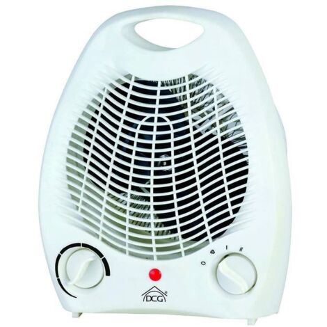 DCG Eltronic HL9733 appareil de chauffage Intérieure Blanc 2000 W Chauffage de ventilateur électrique