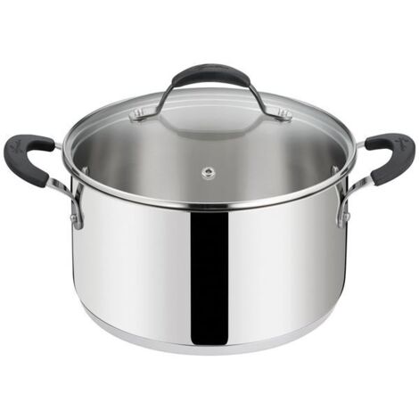 Faitout inox 20cm + couvercle - Lagostina - 12896031620 (1/2)