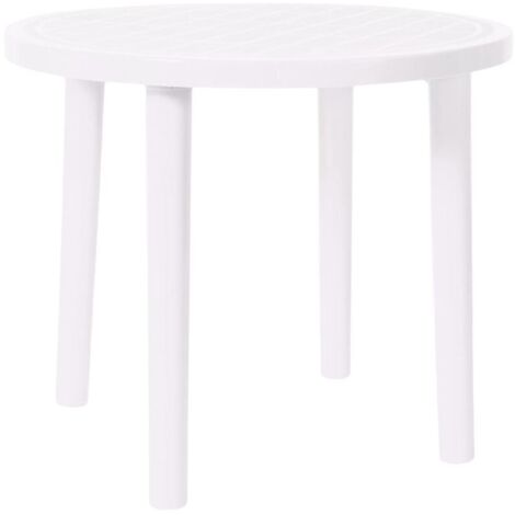 garbar OLOT Table Ronde Intérieure, Extérieure Ø86 Blanc