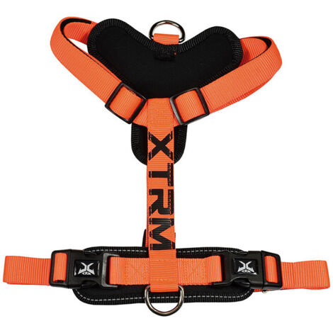 Harnais x-trm cronos neon flash 35-60x1,5cm orange nayeco (1/2)