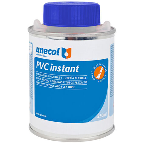 Instant Pvc, Boîte Métallique 250ml Avec Pinceau A2011 Unecol (1/2)