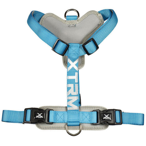 Harnais x-trm cronos neon flash 35-60x1,5cm bleu nayeco (1/3)