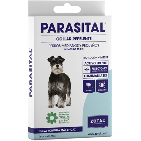 Collier Antiparasitaire Zotal pour Chiens Petits et Moyens 72510110