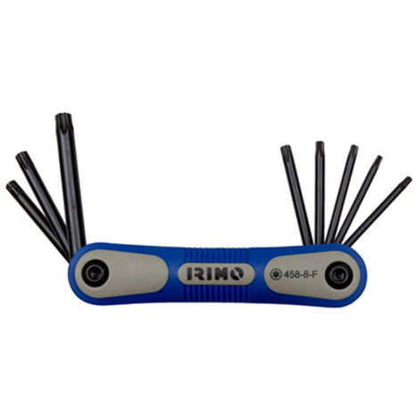 IRIMO - Jeu de 8 clés mâles pour vis Torx, finition brunie, mm - TORX T9/T40 (1/2)