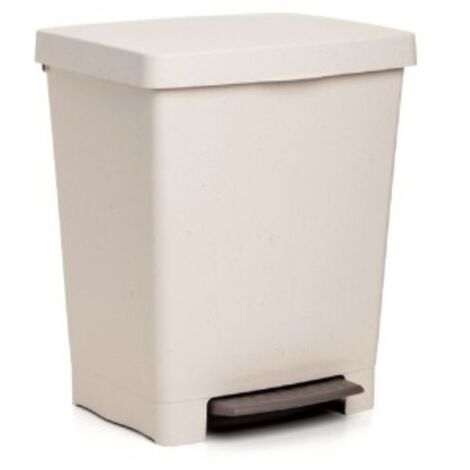 Cube de pédale d'écohome 21 l beige tatay (1/4)