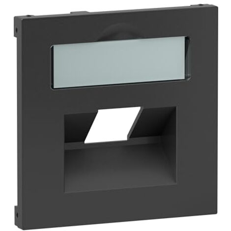 LEGRAND, SEANO 765458 CACHE 1 X RJ45 POUR BOÎTES DE DONNÉES DE METZ, TELEGÄRTNER ET CANNE, AVEC CHAMP D'INSCRIPTION, COULEUR : A