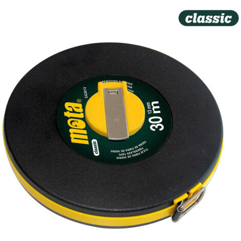 Mètre Ruban Fibre Verre 30m Mota Mesure Longue Distance Précise Et Durable. - Mota Herramientas (1/3)