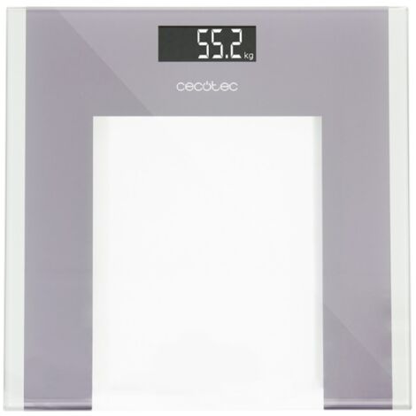 Cecotec Balance de Bain Digitale Surface Precision Healthy: Plateau en Verre Trempé 30x30cm Écran LCD 180 Kg (1/5)