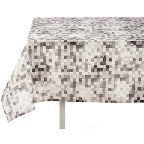 Nappe en toile antitache San Ignacio carrée 140x180cm collection KINVARA (1/3)