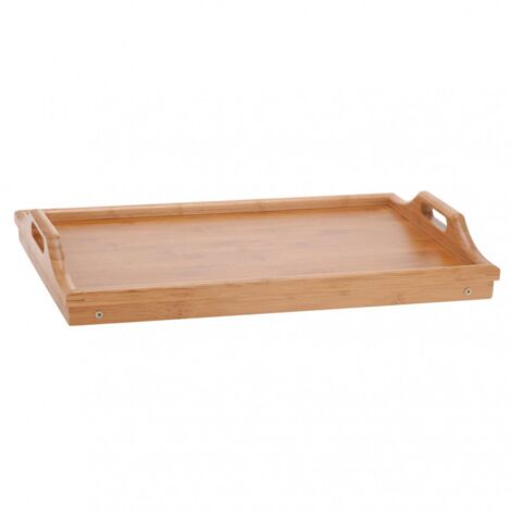 PLATEAU DE LIT EN BAMBOU (1/2)