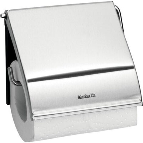 Porte-rouleau papier hygiénique Matt Steel BRABANTIA 385322 (1/7)