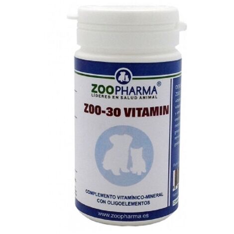 ZOOPHARMA ZOO-30 Vitamine Vitamin Vitamine Vitamines, 30 comprims